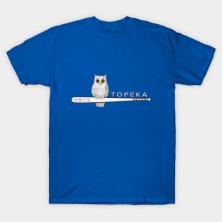 Vintage Topeka Owls Minor League Baseball 1952 T-Shirt
